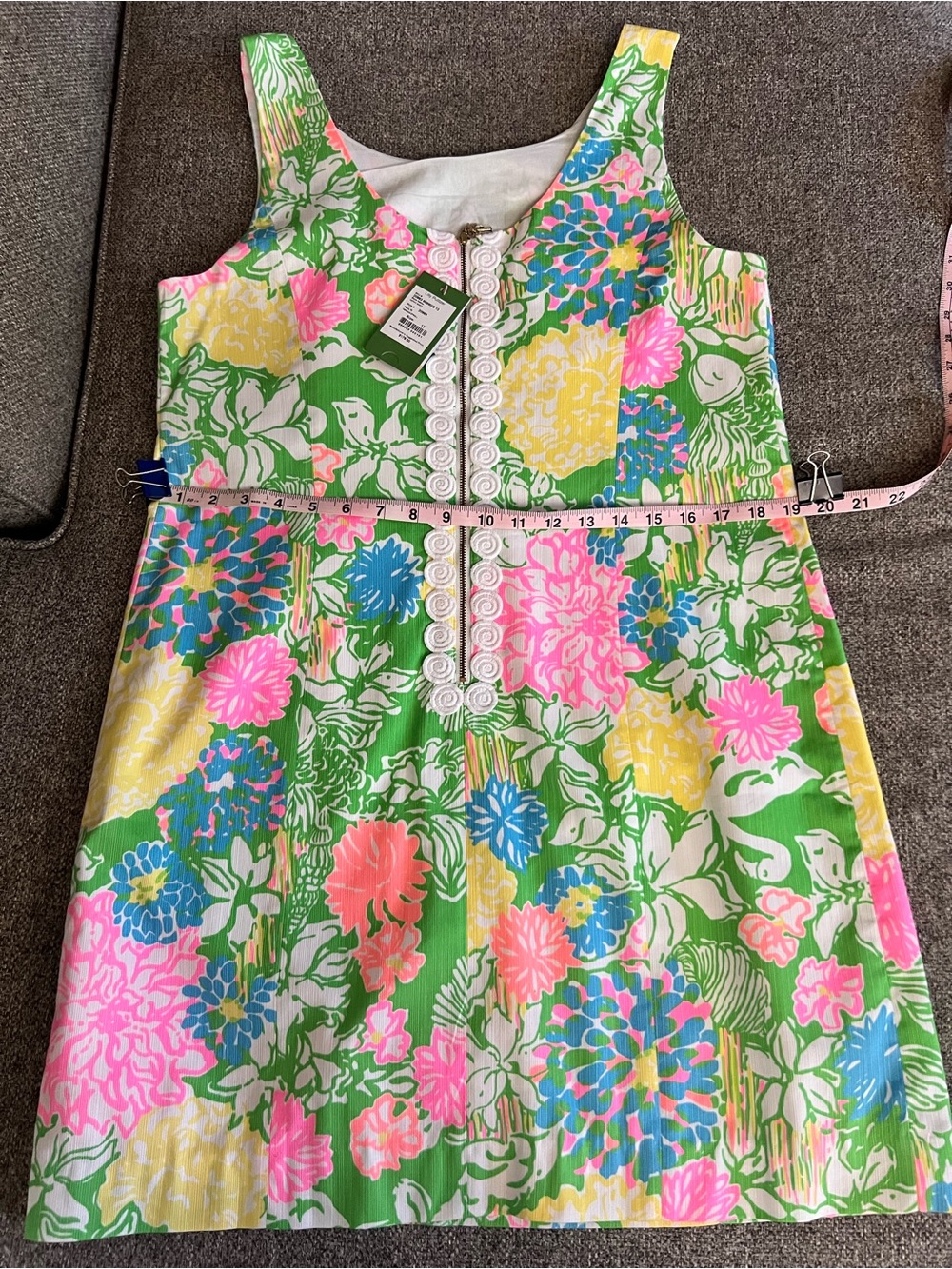 Lilly Pulitzer Cathy Shift Dress Size 12 - Picture 4 of 7